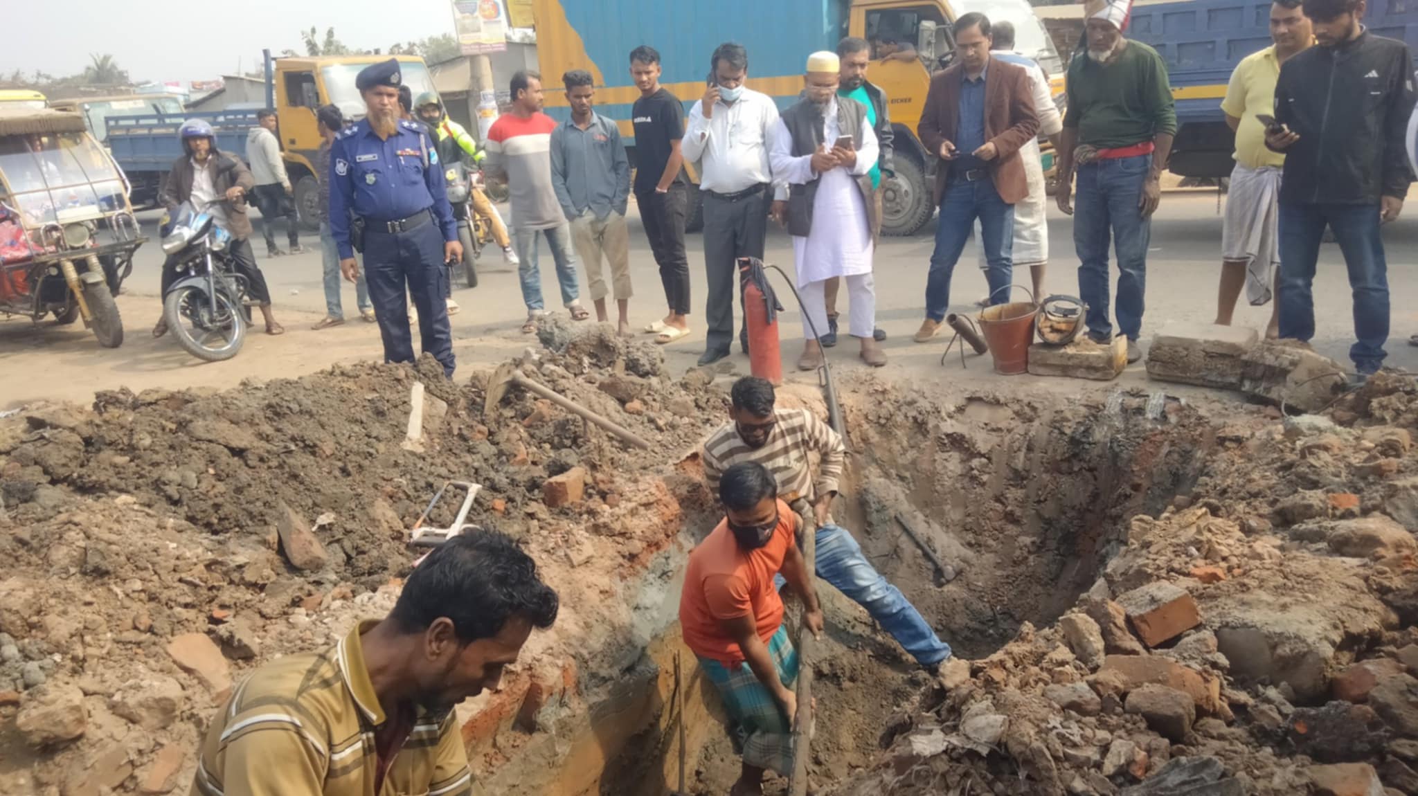সোনারগাঁয়ে জামপুরে ৫০০ অবৈধ গ্যাস সংযোগ বিচ্ছিন্ন