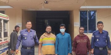 সোনারগাঁয়ে ডেবিল হান্ড অভিযানে তিন হত্যা মামলার আসামী গ্রেপ্তার