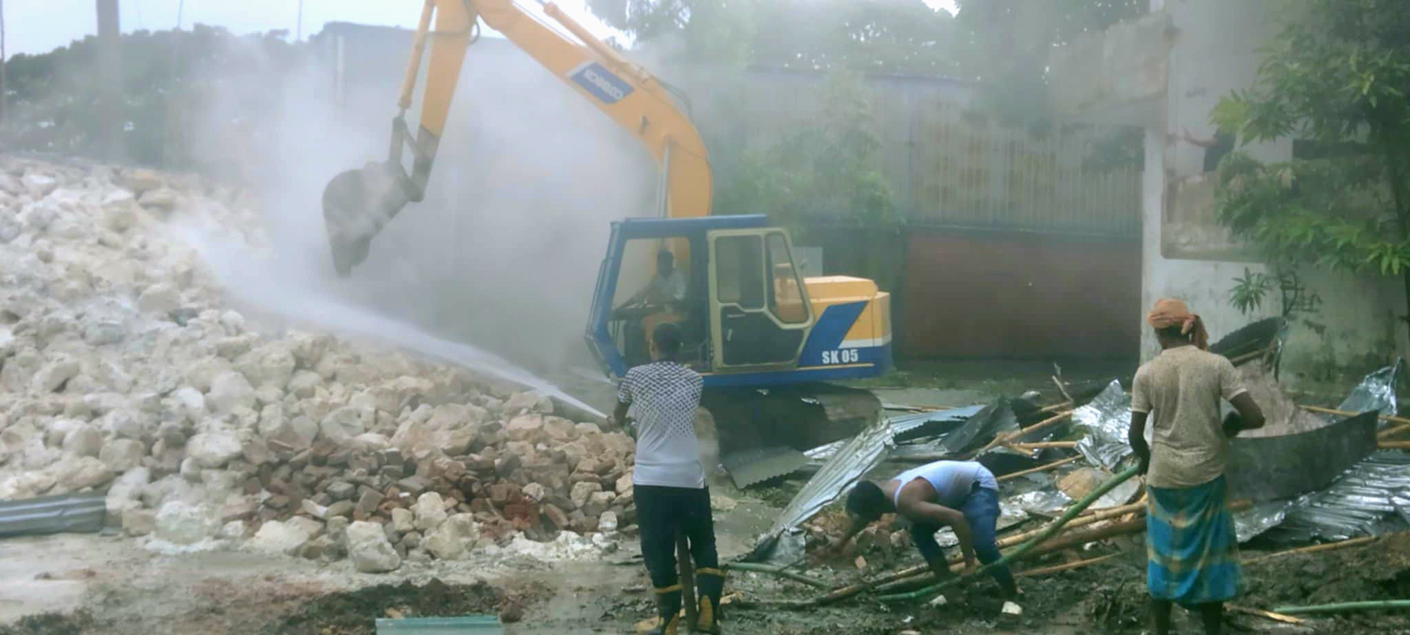 সোনারগাঁয়ে তিনটি চুনা কারখানার অবৈধ গ্যাস সংযোগ বিচ্ছিন্ন করলো তিতাস