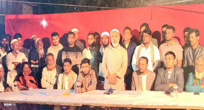 সোনারগাঁয়ে জামপুর ইউনিয়নে ধানের শীষের পক্ষে উঠান বৈঠক