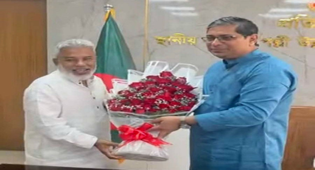 সচিবালয়ে প্রতিমন্ত্রীর সঙ্গে এমপি আজহারুল ইসলাম মান্নানের সাক্ষাৎ, সোনারগাঁয়ের সমস্যা সমাধানে আশ্বাস