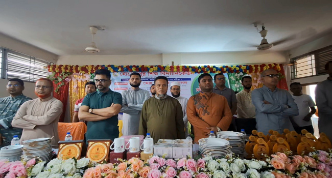 হোসেনপুর শিশু বিদ্যানিকেতনে বার্ষিক সাংস্কৃতিক অনুষ্ঠান ও পুরস্কার বিতরণ সম্পন্ন