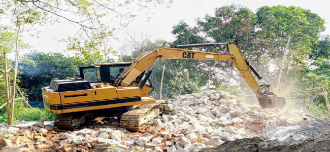 সোনারগাঁয়ে ৪ চুনা কারখানা ও একটি ঢালাই কারখানা গুঁড়িয়ে দিল তিতাসের অভিযান