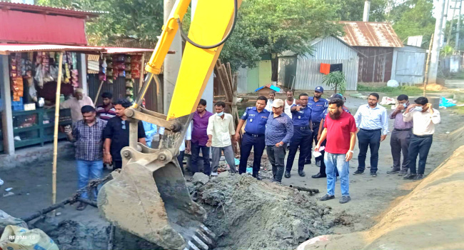 সোনারগাঁয়ে ২১শত অবৈধ গ্যাস সংযোগ বিচ্ছিন্ন